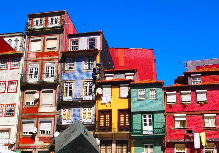 ポルトの街並み