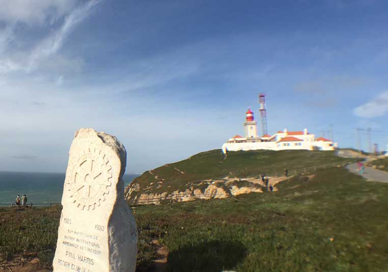 ユーラシア大陸最西端　ロカ岬